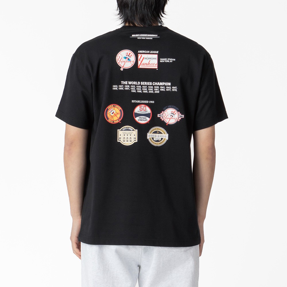 Áo thun | Áo phông New Era, form Unisex size S M L XL, Màu Đen | BigBuy360 - bigbuy360.vn