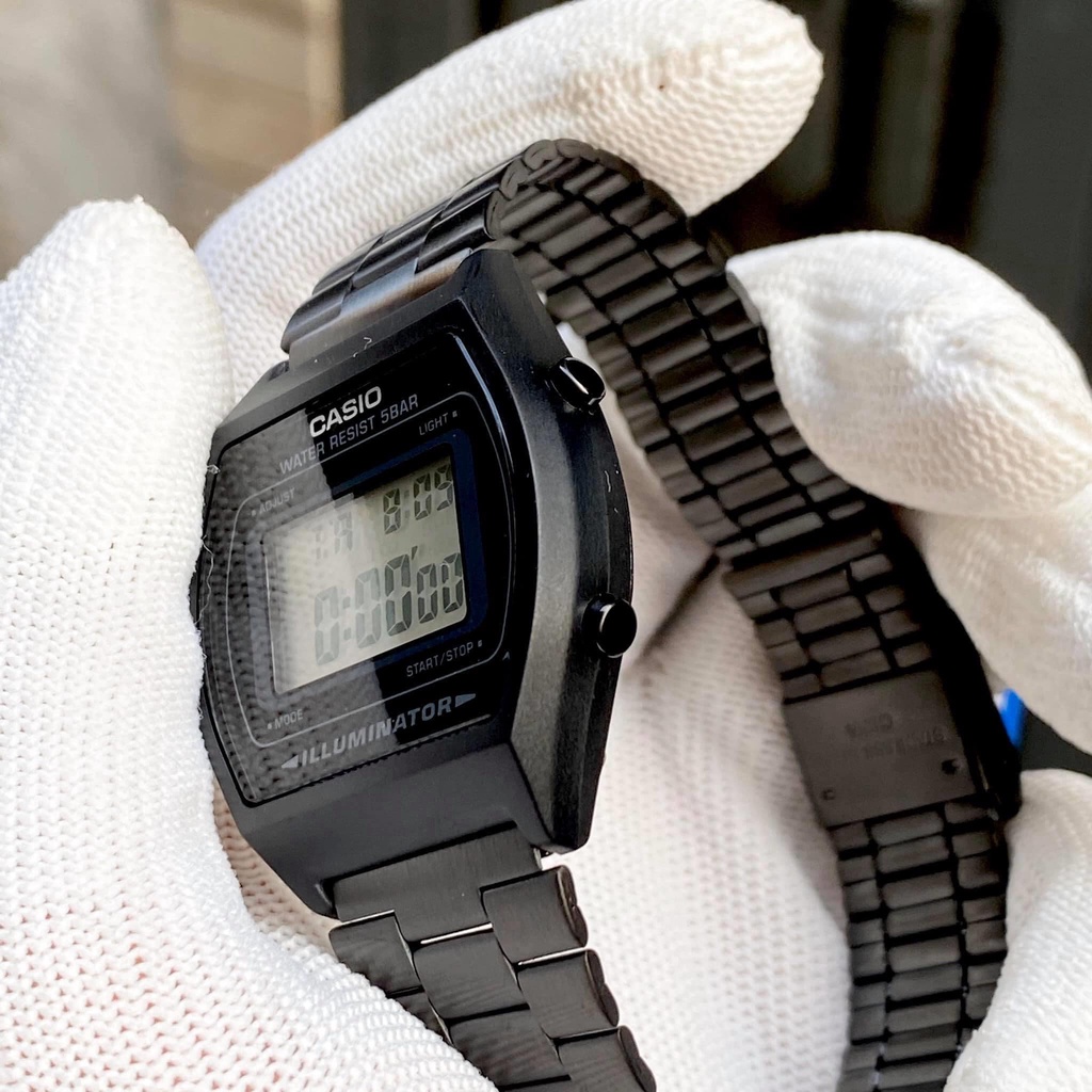 ĐỒNG HỒ UNISEX NAM NỮ CASIO full box chính hãng B640WB-1