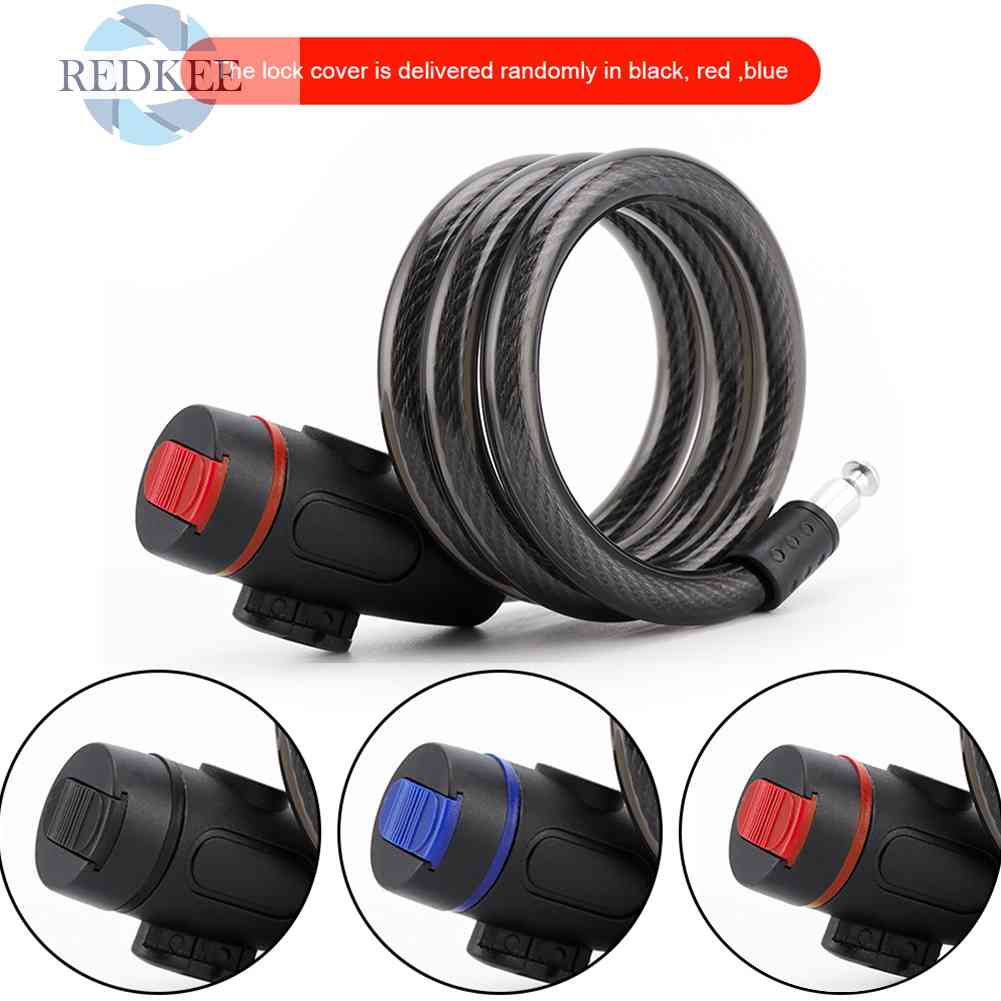 Ổ Khóa Xe Đạp Kèm 2 Chìa Khóa Chống Trộm