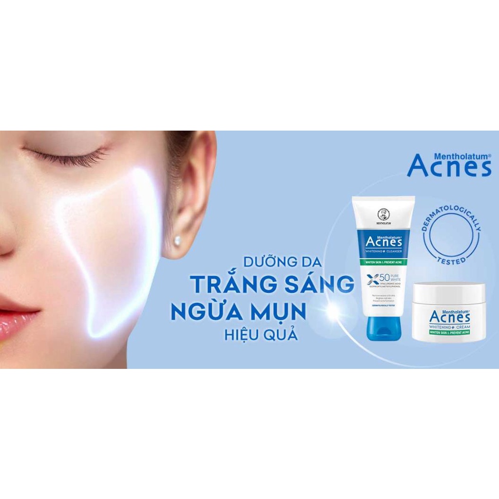 Kem rửa mặt dưỡng trắng Acnes Whitening Cleanser 100g