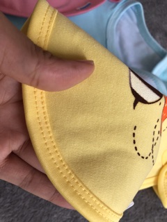 Yếm ăn dặm 100% cotton (Y001)