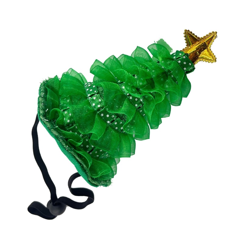 Băng Đô Cài Tóc Hình Cây Thông Giáng Sinh Trang Điểm Tiệc Tùng Cho Người Lớn Và Trẻ Em