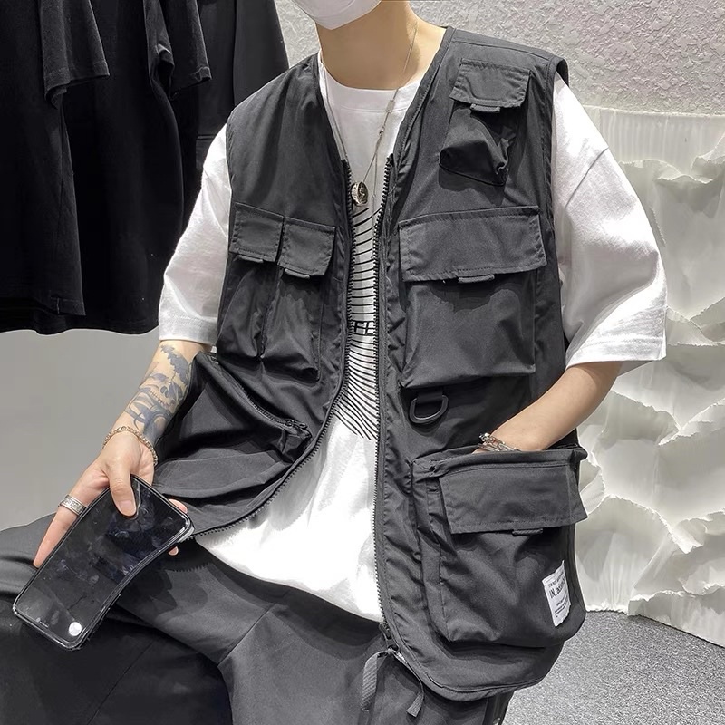 ÁO GILÊ TÚI HỘP PHONG CÁCH UNISEX