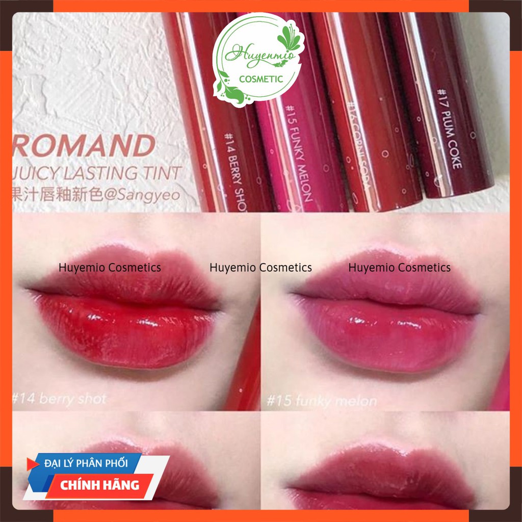 Son Bóng Romand / Son tint Romand Juicy Lasting Tint 2019 -Huynmio | BigBuy360 - bigbuy360.vn
