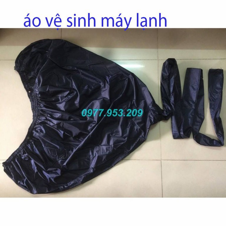 Áo Vệ Sinh Máy Lạnh Chuyên Nghiệp Có ỐNg Xả NướC ThảI