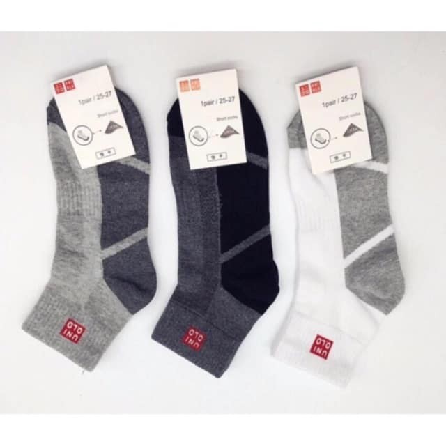 Combo 10 Đôi Tất Nam Uni Cổ Cao Xuất Nhật Cao Cấp