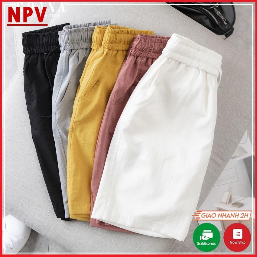 Quần short đũi nam NPV chất đũi mềm mát, quần ngố thể thao chuẩn form cạp chun dây rút | WebRaoVat - webraovat.net.vn