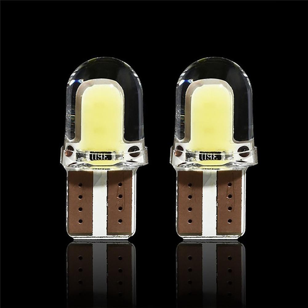 10 đèn led ánh sáng trắng T10 W5W siêu sáng