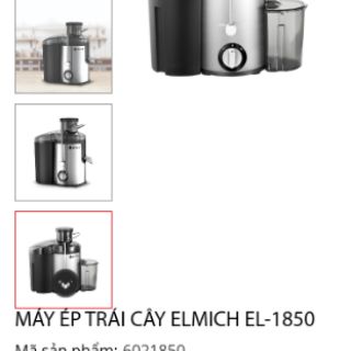Máy ép trái cây Elmich EL 1850