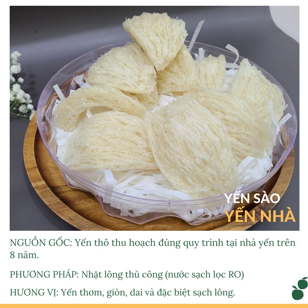 [GIÁ XƯỞNG] 100G tổ yến loại 1 cao cấp + tặng kèm nguyên liệu chưng yến - Yến Sào Yến Nhà