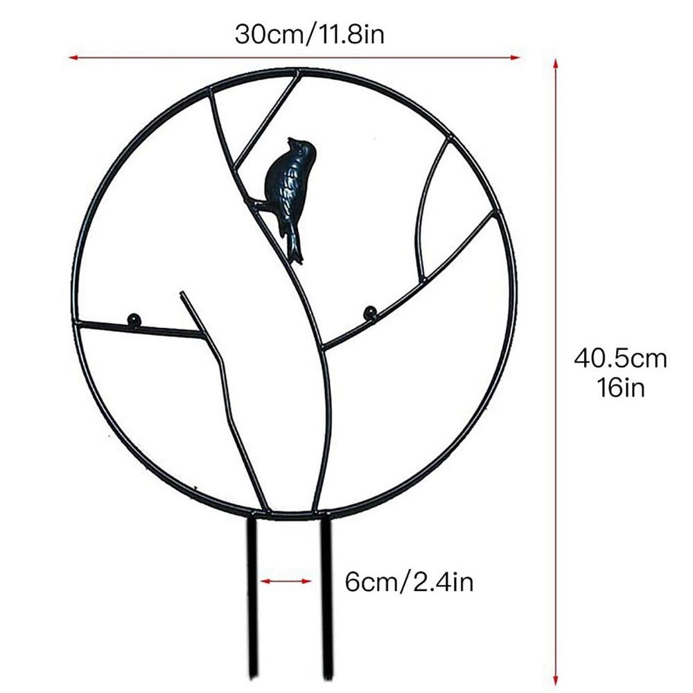 Giá Đỡ Cây Thân Leo Bằng Kim Loại Bền Chống Rỉ Sét Cổ Điển