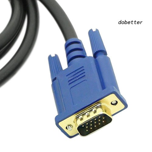 DOH_10/16 Ft High Speed HDMI Male To VGA 15 pins Male M/M Adapter Converter Cable
