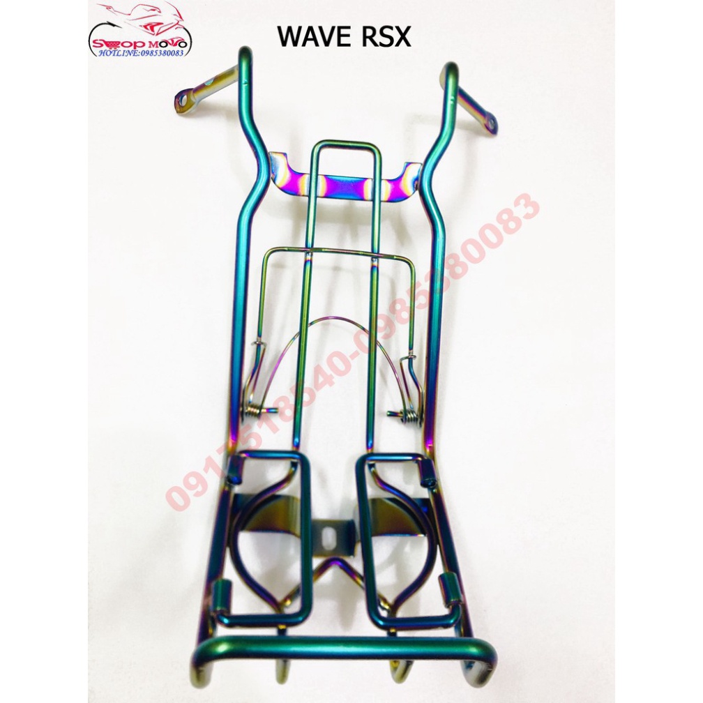 BAGA INOX 10 LY XI TITAN CHO EX 150,WAVE A 2017- 20/RS/RSX, SIRIUS ,BALADE,DREAM Ảnh thật Sp