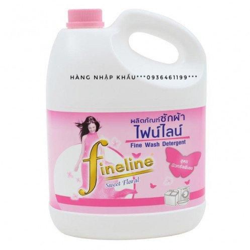 NƯỚC GIẶT xả Quần Áo SIÊU SẠCH FINELINE  THÁI LAN 3000ml đủ màu