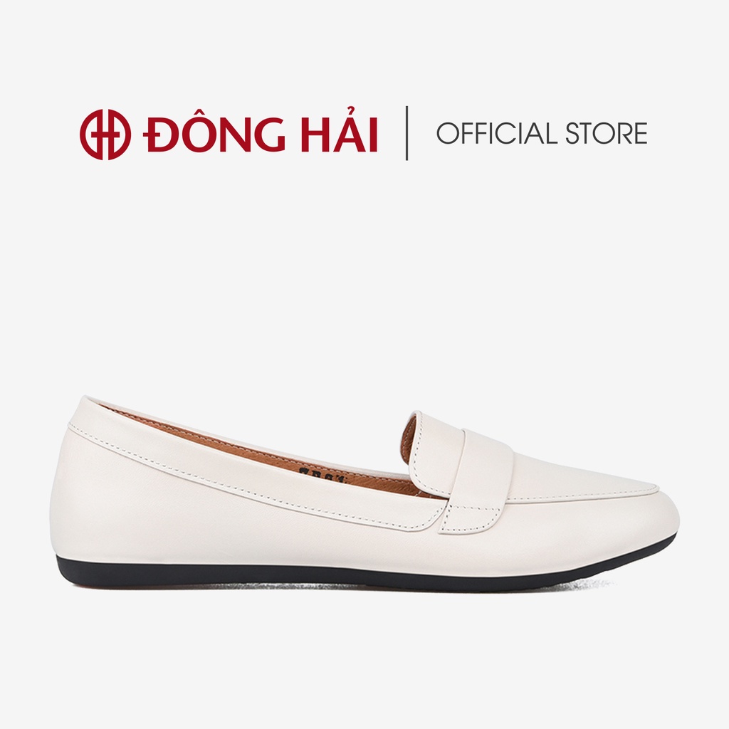 &quot;TẶNG NGAY 30K khi theo dõi gian hàng &quot;Giày Lười Nữ Đông Hải - G7221 ( Chất liệu: Da bò)