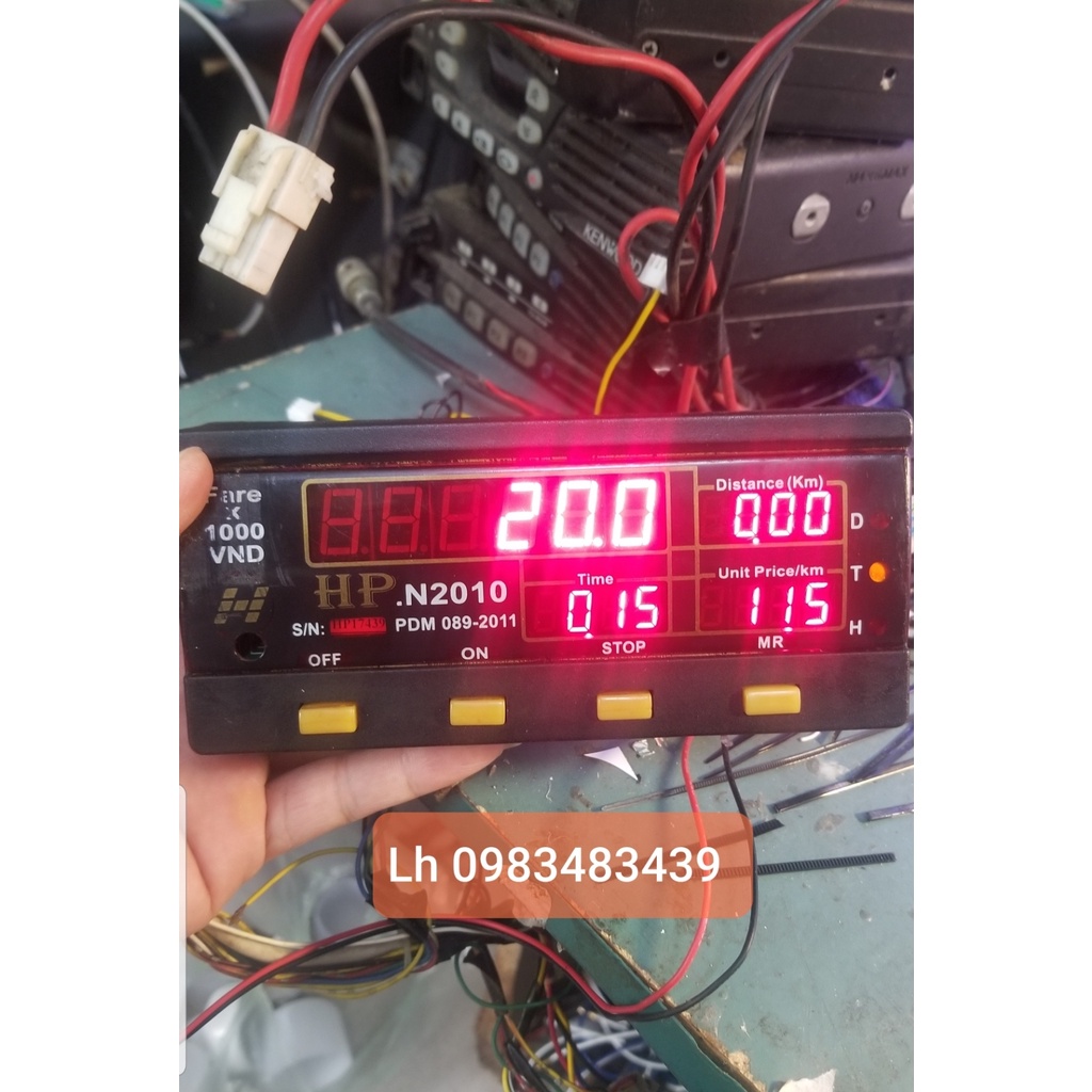 Đồng hồ tính cước taxi HP N2010