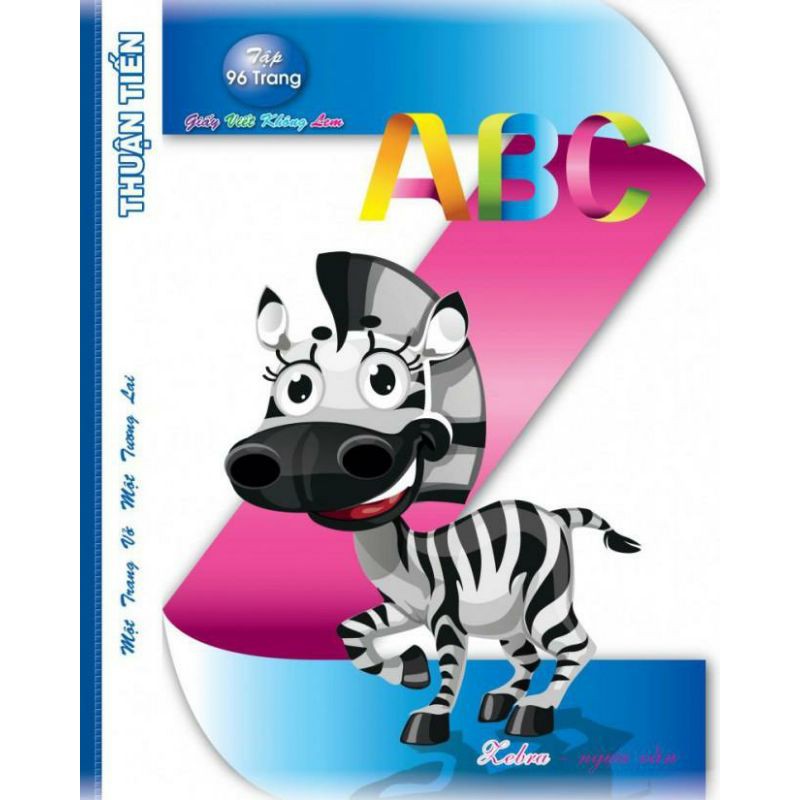 Lốc 5 Quyển Tập ABC 200 Trang 4 Ô Ly Thuận Tiến