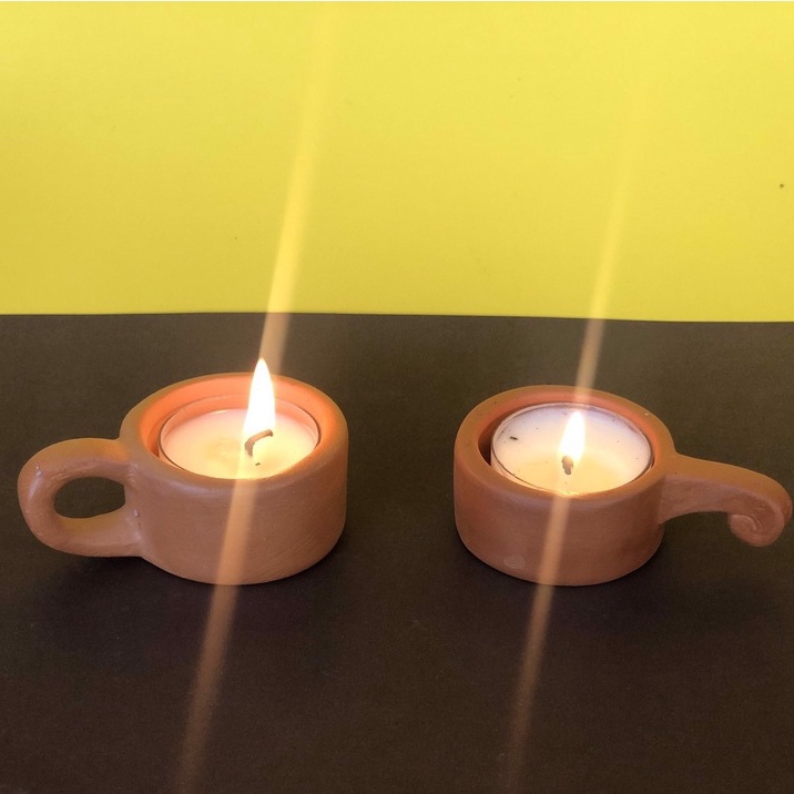 Ly Bỏ Nến Tealight Có Quai Cầm - DN31/DN32