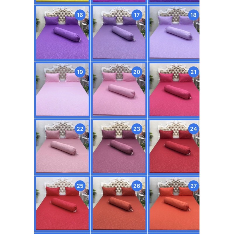 Ga gối thun gấm màu (40 màu) | BigBuy360 - bigbuy360.vn