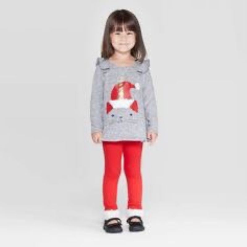 QUẦN LEGGING NỈ LÓT LÔNG CHO BÉ GÁI HÀNG CAT & JACK & MOIMONL SIÊU MỀM ẤM
