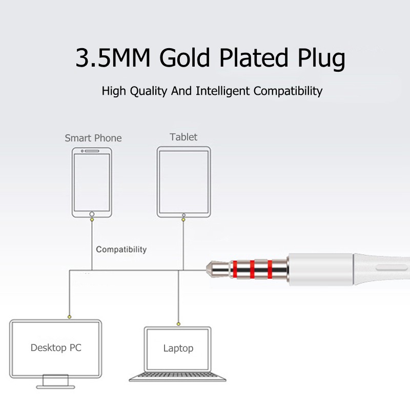 Tai Nghe Nhét Tai Âm Thanh Hifi Sống Động Chất Lượng Cao Cho Huawei Oppo Xiaomi Samsung