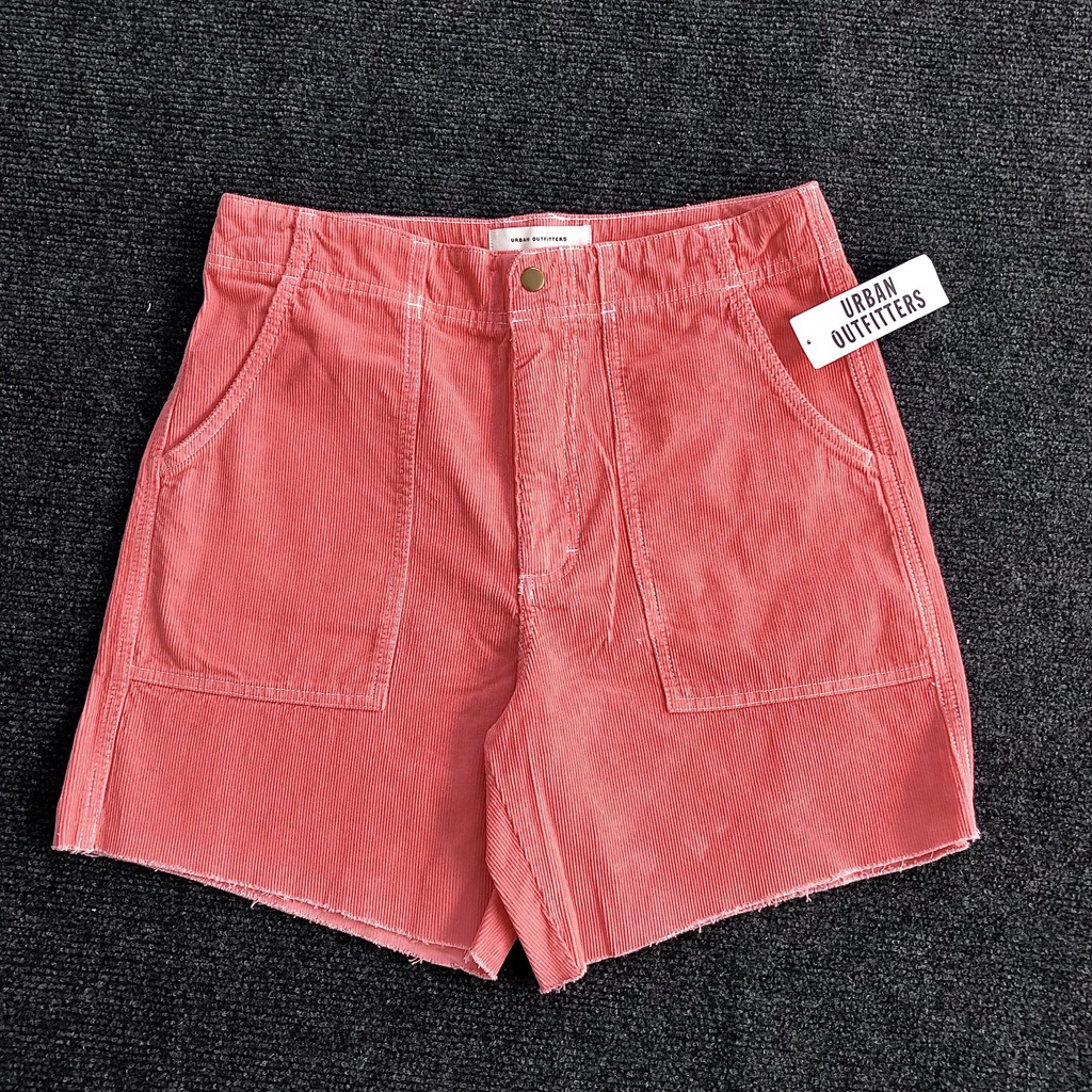 Quần short Nhung Tăm thời trang chất liệu Bogen form quần cứng cáp " URBAN OUTFITTERS " Hàng chính hãng/Oshop