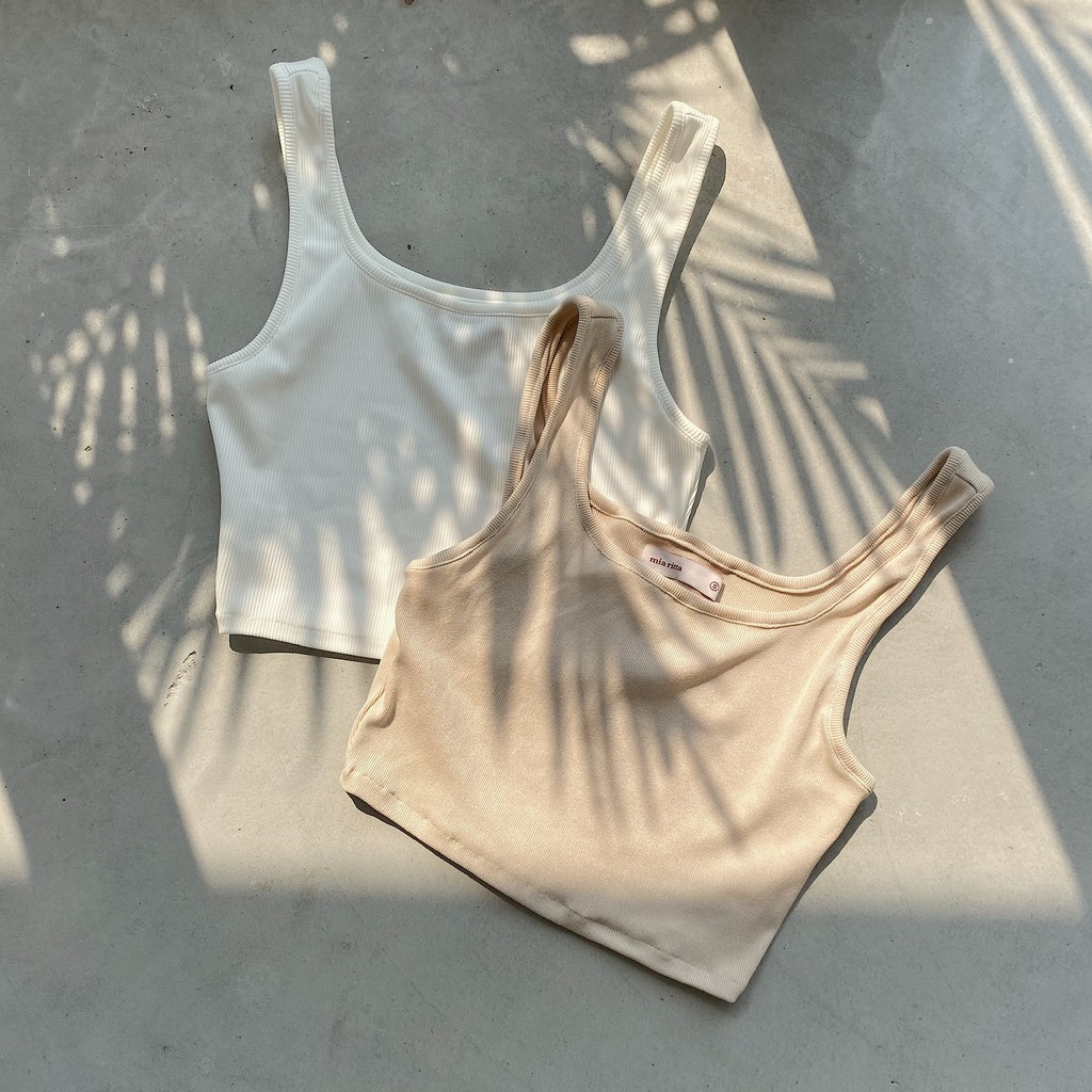 Áo ba lỗ croptop tanktop áo thun dáng ngắn Mia Ritta A2062 Feedback KH