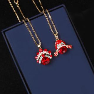Unique Chinese style bride and groom necklace