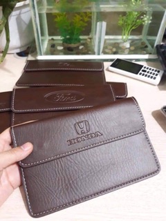 Ví da đựng giấy tờ ô tô