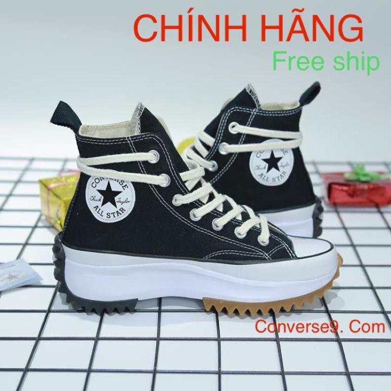 Giày Converse Run Star Hike đen cao cổ 💝