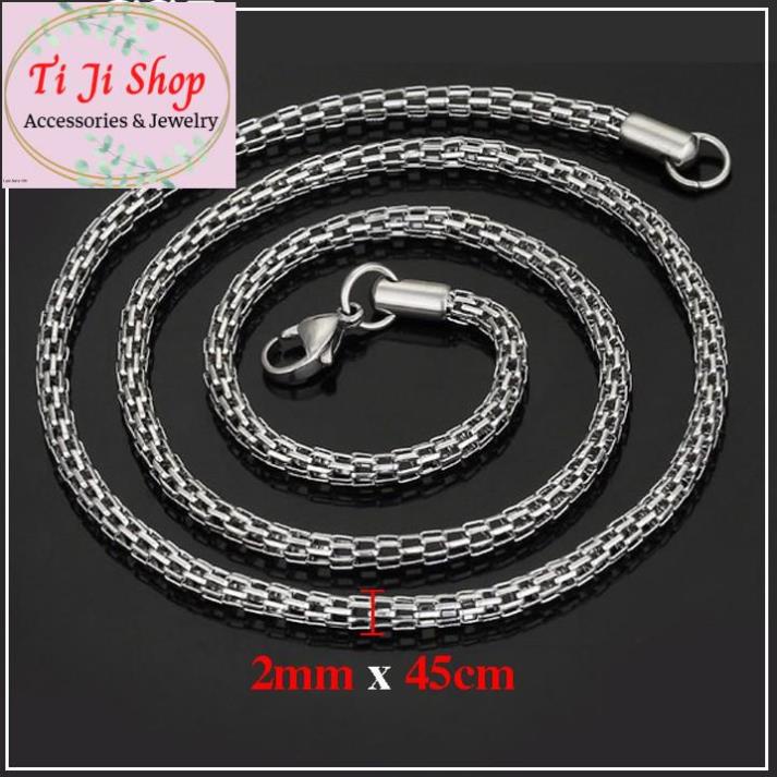 DÂY CHUYỀN NỮ INOX CAO CẤP ĐẸP KHÔNG ĐEN D  -