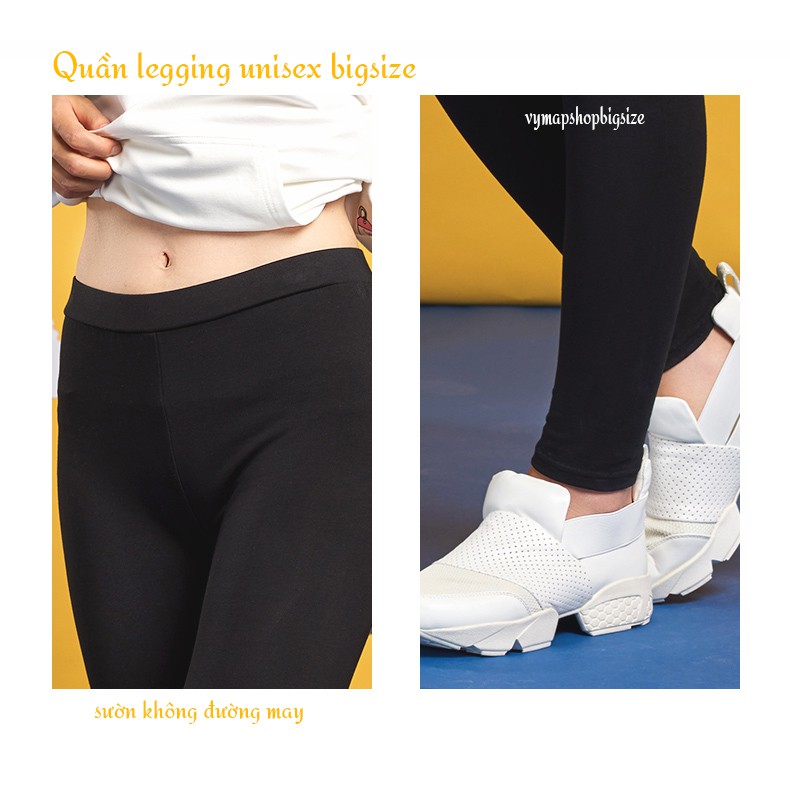 quần legging UNISEX nam nữ size lớn (đủ size 65-110kg thoải mái) | BigBuy360 - bigbuy360.vn