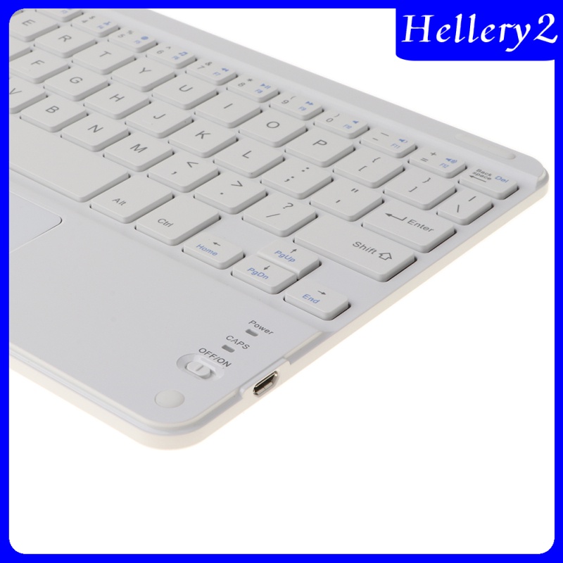 Bàn Phím Bluetooth Không Dây Siêu Mỏng Hellery2 Cho Laptop / / Ios Android Tablet 7 &quot;