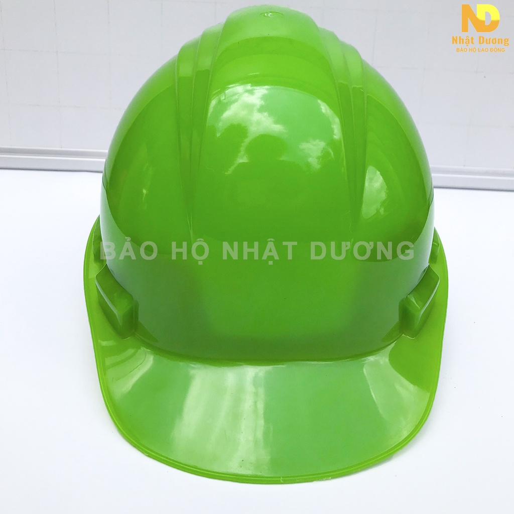 Mũ bảo hộ lao động khóa vặn màu xanh HPN03, Nón lao động công nhân