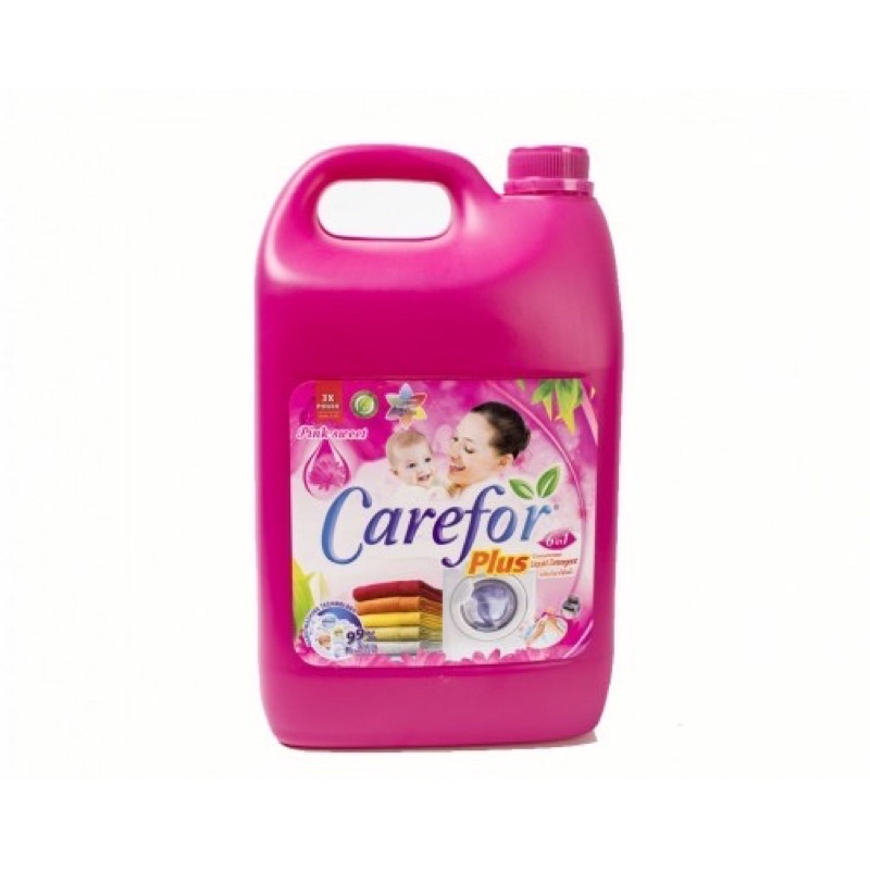 Nước giặt Thái lan Carefor 6 in1 Chính hãng 5000ml ( Dùng cho cả máy cửa trên và cửa ngang)