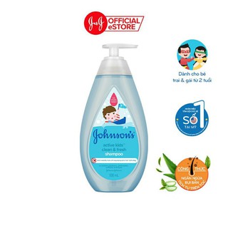 Dầu gội cho bé Johnson's Baby thơm mát năng động 500ml