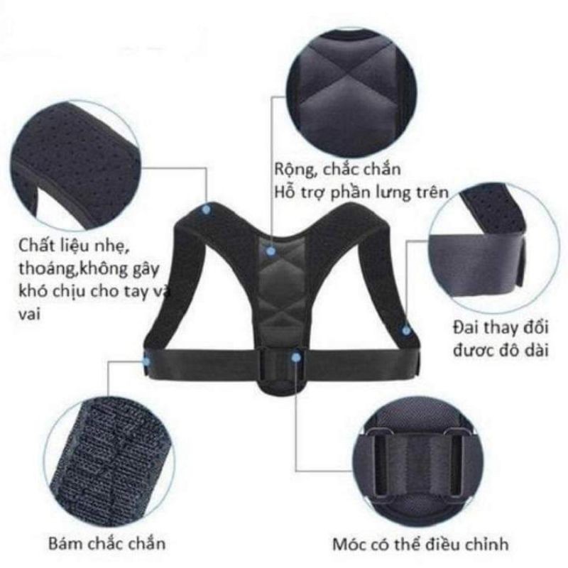 Đai định hình chống gù lưng