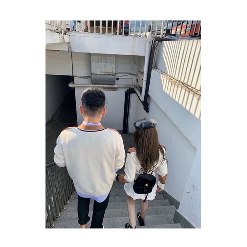 ÁO LEN CDG PHỐI MÀU COUPLE