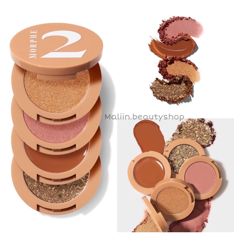 Bảng trang điểm đa năng 4 trong 1 Morphe 2 quad goals multi palette