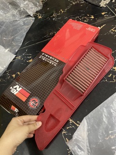 Lọc gió đỏ K&N cho xe Vision