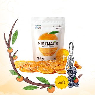 Quýt Jeju Sấy Nguyên Chất 100% Frunack Dried Fruit Snack TẶNG Móc Khóa Tượng Đá Jeju