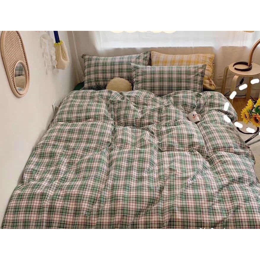 Bộ Vỏ Chăn Ga Gối Cotton Poly Nhập Khẩu,đủ kích thước,được chọn mẫu,cushin