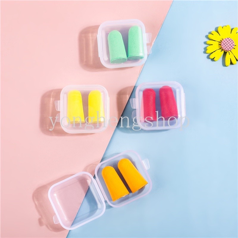 Sét 2 hộp trong suốt rỗng đựng đồ mini