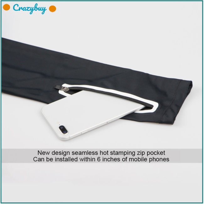 Cr Túi Đựng Điện Thoại Đeo Cánh Tay Chống Nắng Tiện Dụng Khi Chạy Bộ