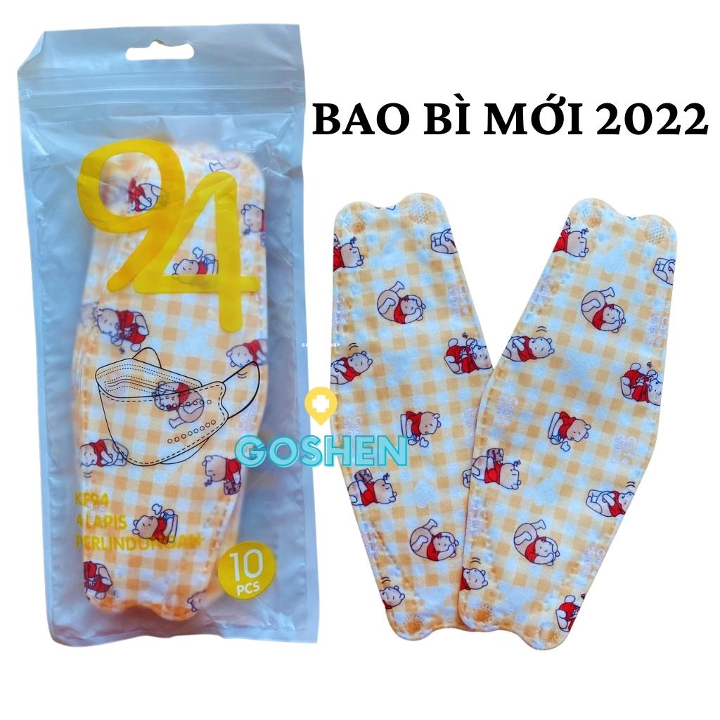 Khẩu trang KF94 hoạt hình cho người lớn, họa tiết dễ thương