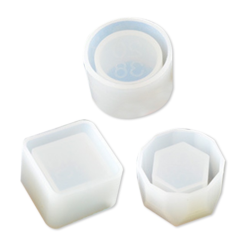 Khuôn Silicone Làm Chậu Hoa / Chậu Cây Cảnh Bằng Nhựa Epoxy DIY