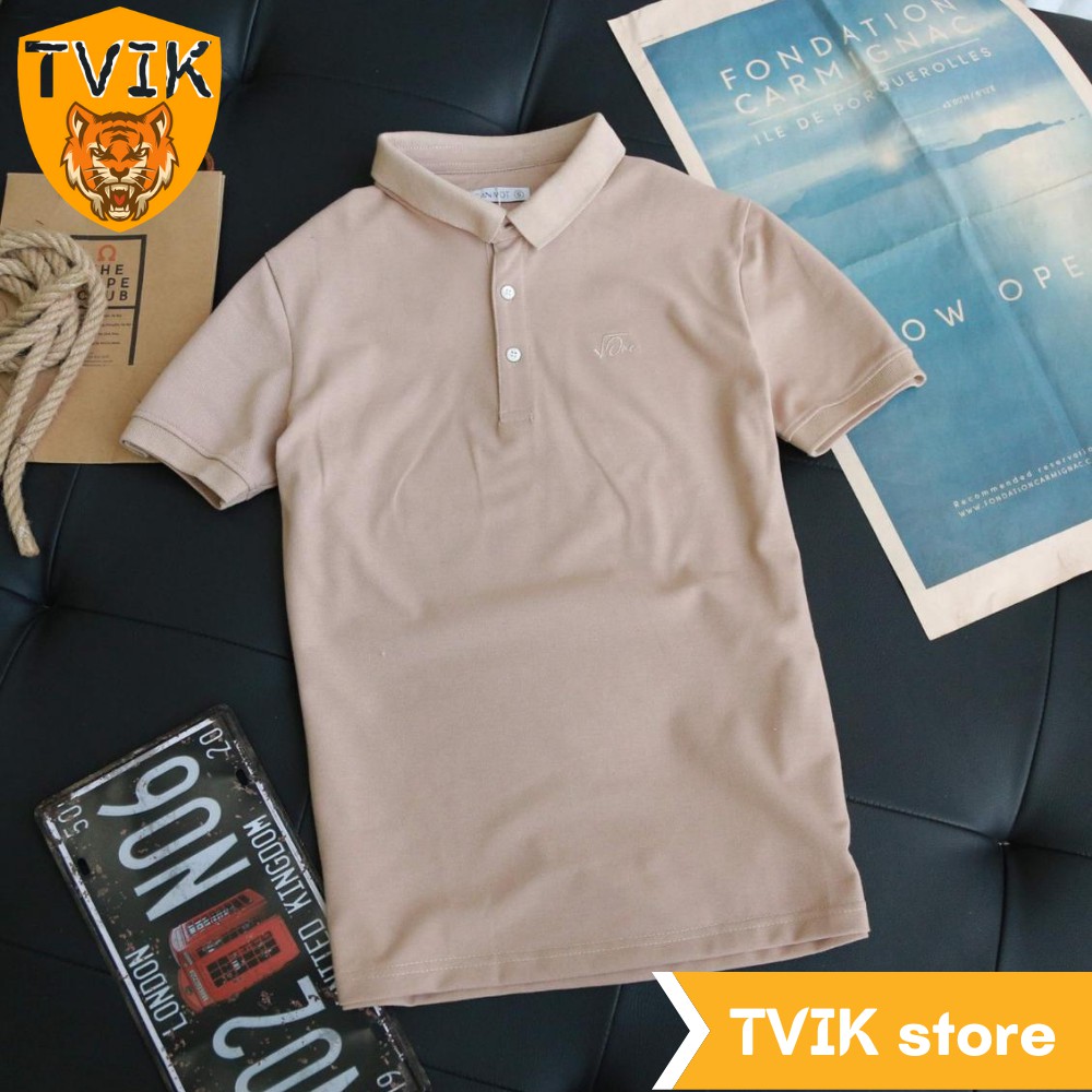 Áo thun polo nam Tvik nhiều màu, chất vải thun cá sấu cao cấp, ATP | BigBuy360 - bigbuy360.vn