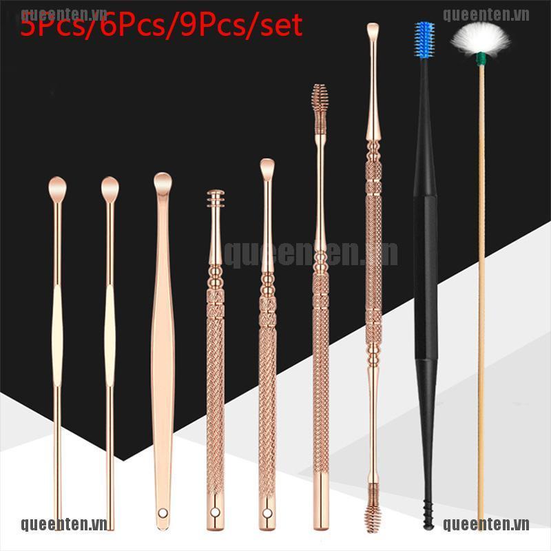 [Hàng mới về] 5/6/9 Dụng cụ lấy ráy tai dạng xoắn ốc tiện lợi