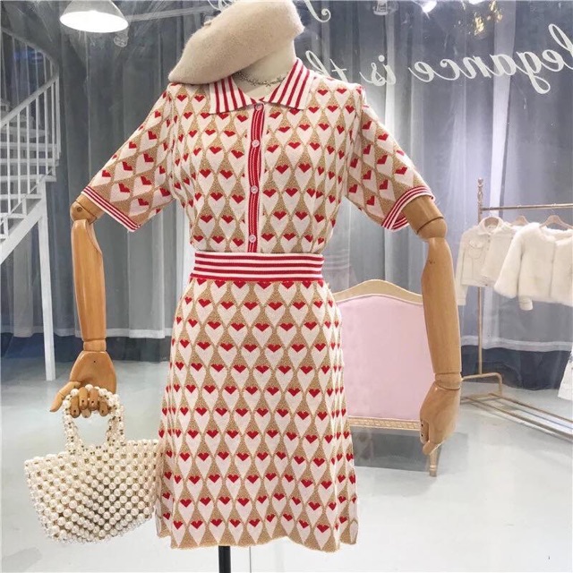 Set len nhũ hình tim mịn đẹp