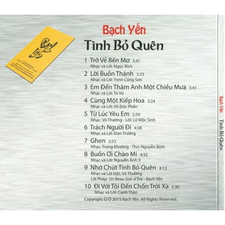 Bộ 2 đĩa cd nhạc Bạch Yến (phôi đĩa nhật)